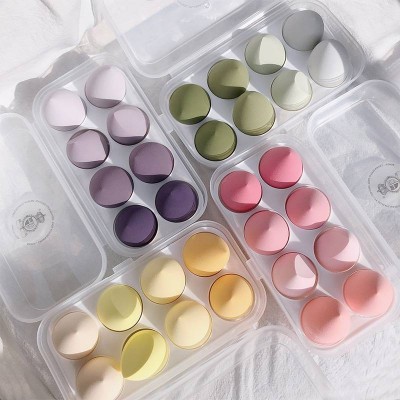 Beauty Cosmetics Egg Makeup Egg Makeup Sponge Egg Box Cutting Ball Super Soft Makeup Tools